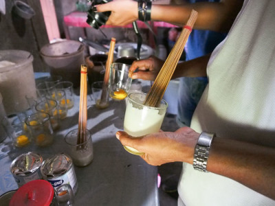 Cara membuat teh talua