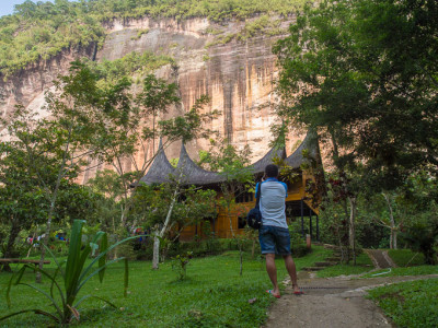 lembah harau echo homestay penginapan