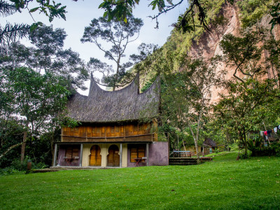 lembah harau echo homestay penginapan