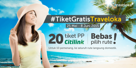 Lomba #TiketGratisTraveloka