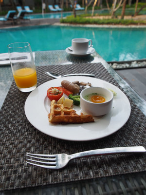 makanan Hotel Courtyard Marriot Nusa Dua