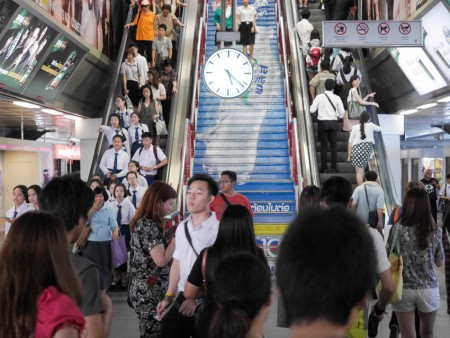 bts skytrain bangkok