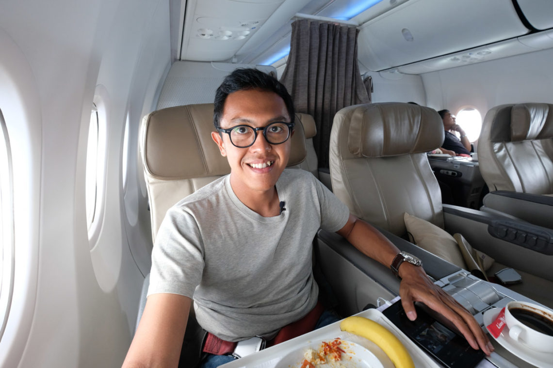 Pengalaman naik Batik Air Business Class. Bali ke Jakarta. – Wira
